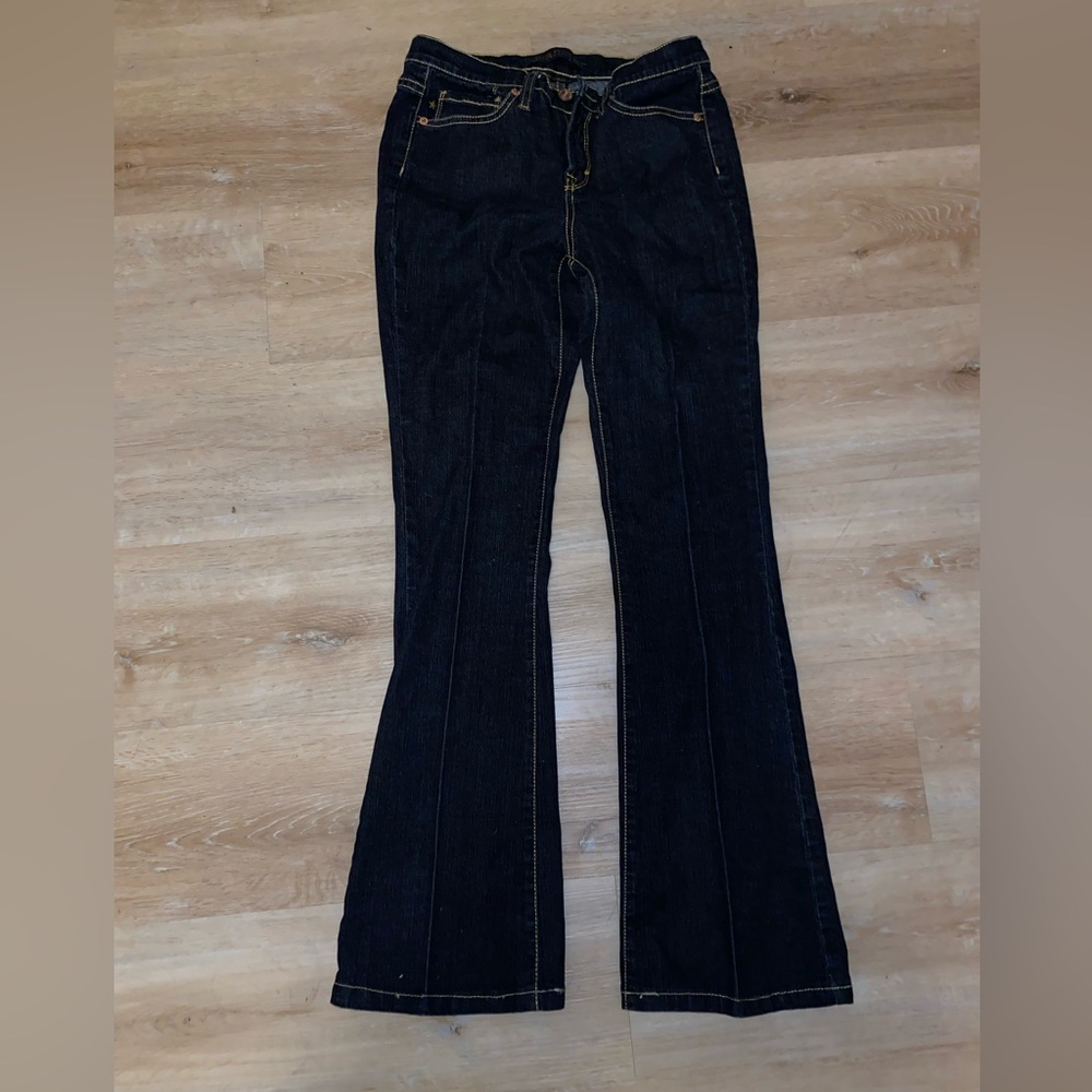 Jeanstar Dark Blue Flare Women's Jeans